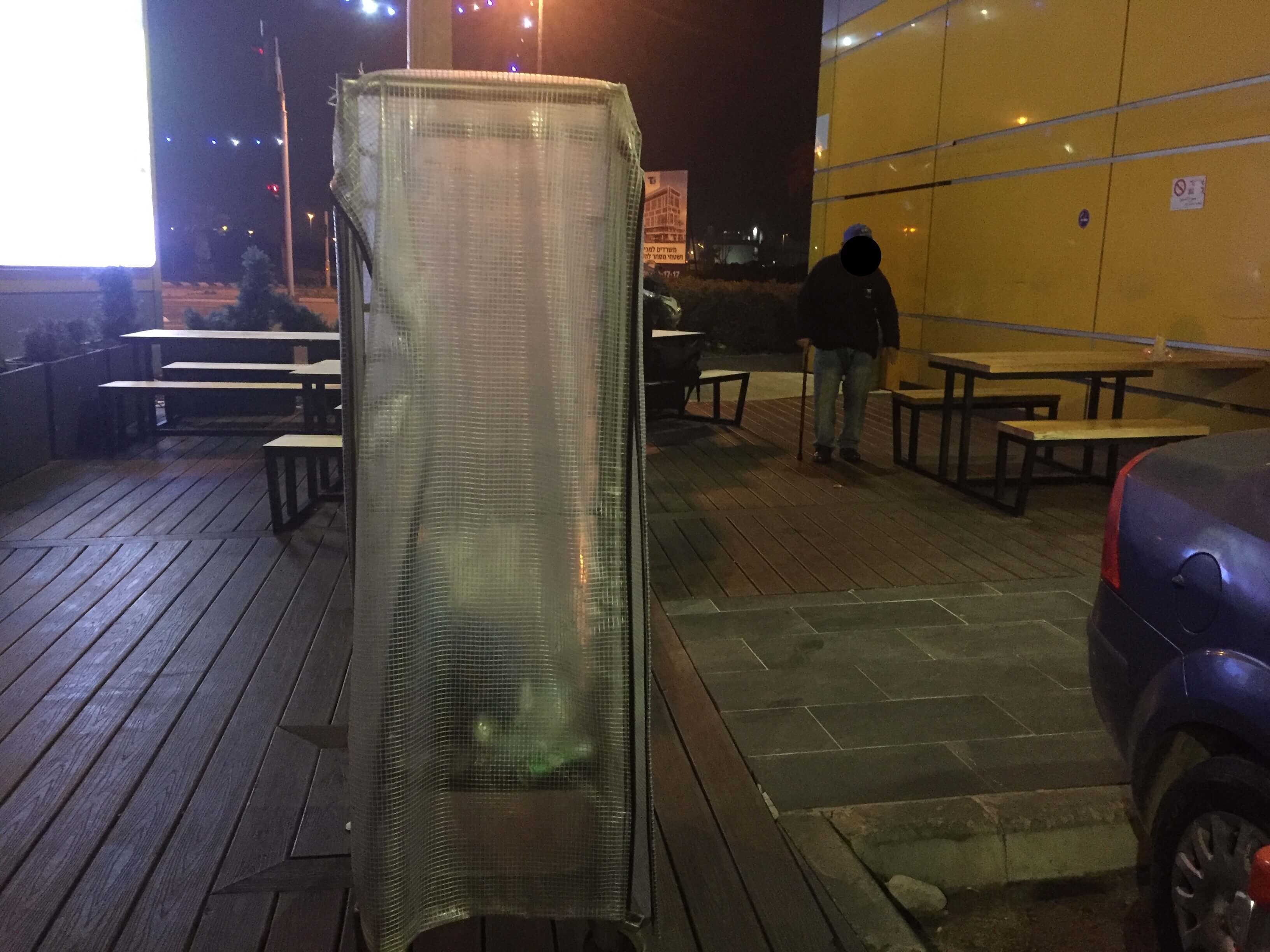 משמרת הלילה של הקשיש בן השמונים