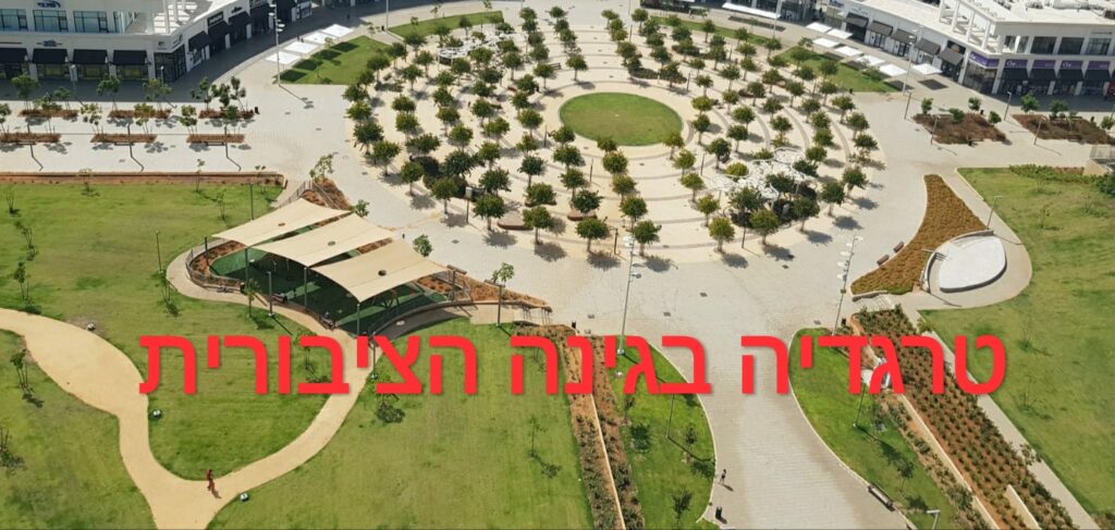הרוג בגינה הציבורית, מתחם הגינה הציבורית בה אירעה התאונה