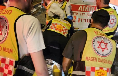 נתניה: רוכב אופנוע כבן 25 נפגע בתאונה עצמית, מצבו קשה