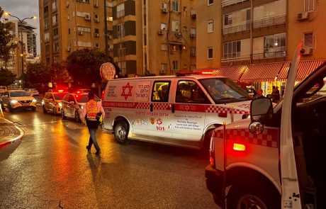 נתניה: רוכב אופנוע בן 23 נפגע מרכב, מצבו בינוני
