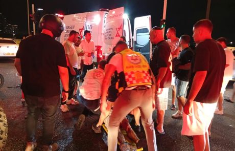 נתניה: רוכב טרקטורון בן 18 נפצע בתאונת דרכים, מצבו בינוני